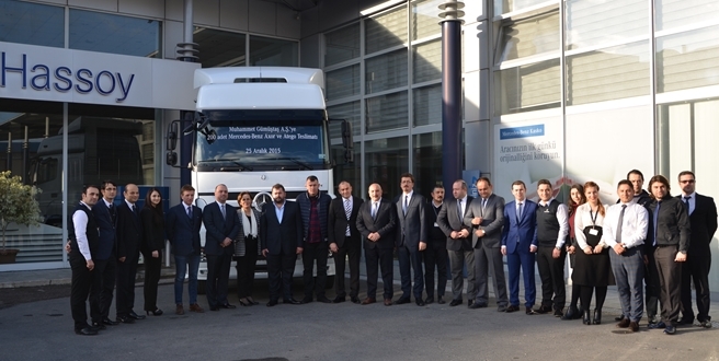 Trabzonlu Muhammet Gümüştaş A.Ş., yine  Mercedes-Benz Türk’ü tercih etti