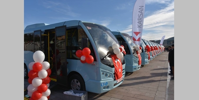 KARSAN YILIN İLK TESLİMATINI KARABÜK’E YAPTI, 45 ADET JEST HİZMETE ALINDI!