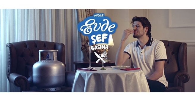 AYGAZ TÜPGAZ’DAN “EVDE ŞEF BAŞINA” REKLAM PROJESİ