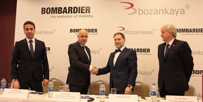 Bombardier Transportation ve Bozankaya’dan stratejik İşbirliği..