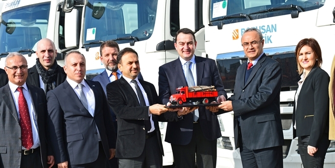 BORUSAN LOJİSTİK MAN’dan 25 çekici aldı.