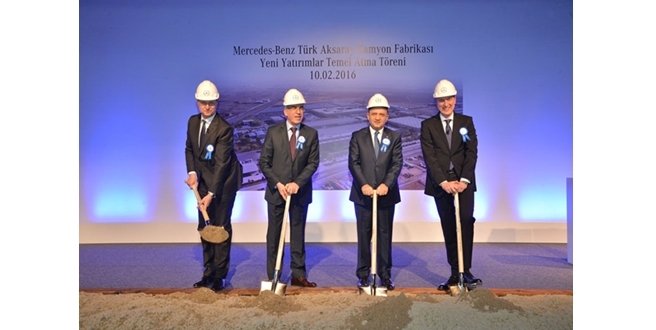 Mercedes-Benz Türk Aksaray Fabrikası’nda 113 milyon Avro tutarında yeni yatırımı ile  1.200 kişiye istihdam sağlayacak