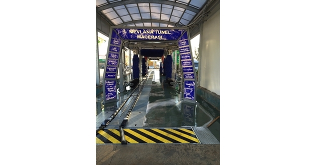 Türkiye’nin en büyük araç yıkama tüneli TEKSER’den