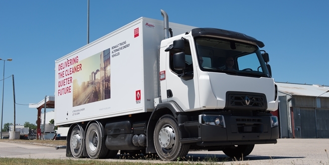 RENAULT TRUCKS, SITL’DE DOĞAL GAZ İLE ÇALIŞAN ARAÇ SERİSİNİ SERGİLİYOR