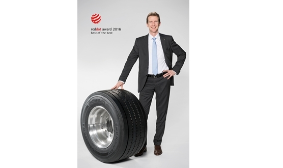 Conti Hybrid HT3 Treyler Lastiği yine tasarım ödülüne layık görüldü