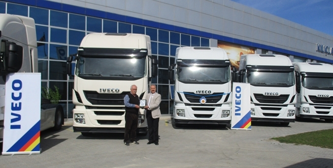 IVECO’dan Mersinli Sağlamer Lojistik’e  5 adet  Stralis