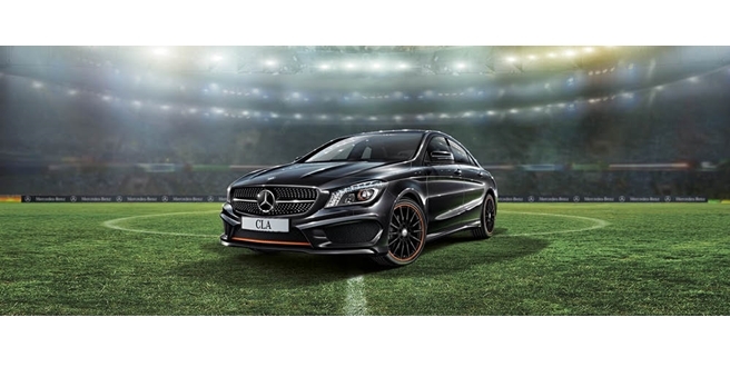 Mercedes’in sınırlı sayıda ürettiği CLA 200 AMG Score Edition’ı satışta..