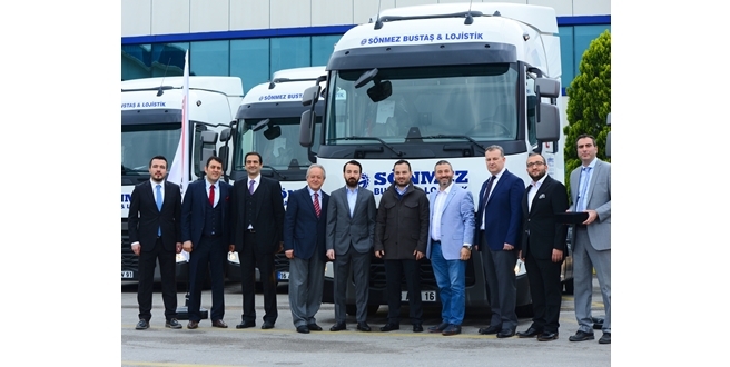 Sönmez Bustaş, yine tercihini Renault Trucks ‘dan yana kullandı