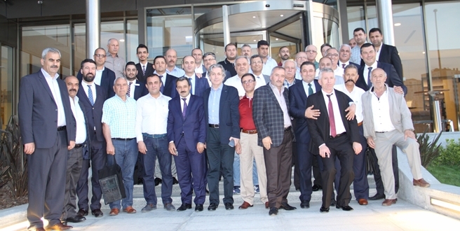 Allison Şanzıman, Özel Halk Otobüs işletmecileri ile buluştu