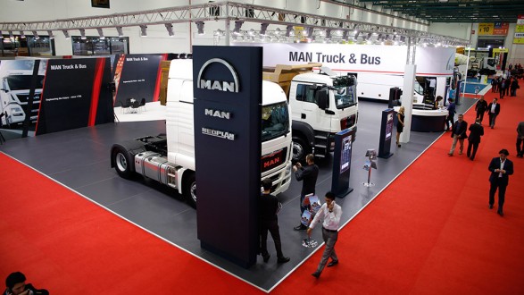 Dünya devi MAN Comvex İstanbul’da araçlarını sergileyecek.