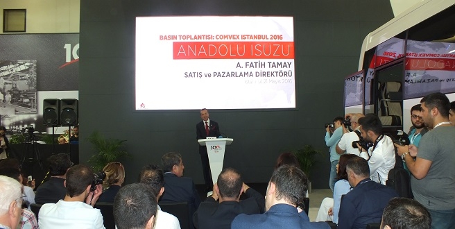 ISUZU MOTORS’UN 100. YILI COMVEX’TE ANADOLU ISUZU STANDINDA KUTLANDI