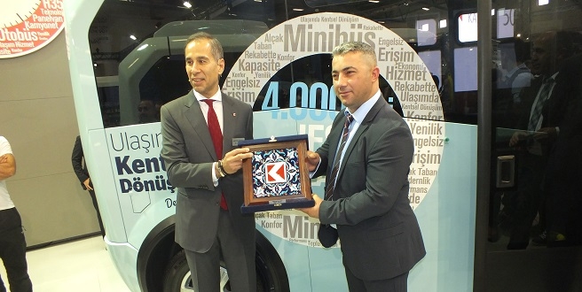 KARSAN COMVEX FUARINDA 4000. JEST ARACINI SAHİBİNE TESLİM ETTİ