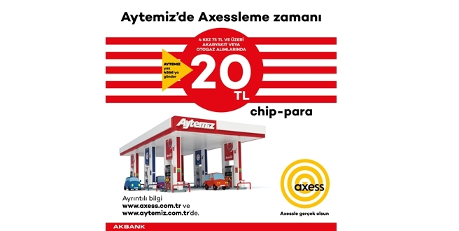 Aytemiz’de  Axess Kullananlar Kazanıyor