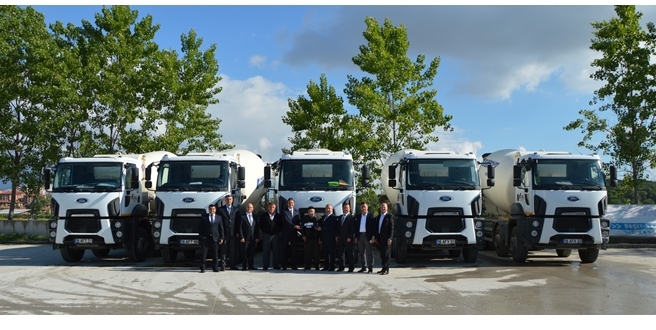 Emin Yıldız İnşaat filosuna 20 adet Ford Trucks ekledi.