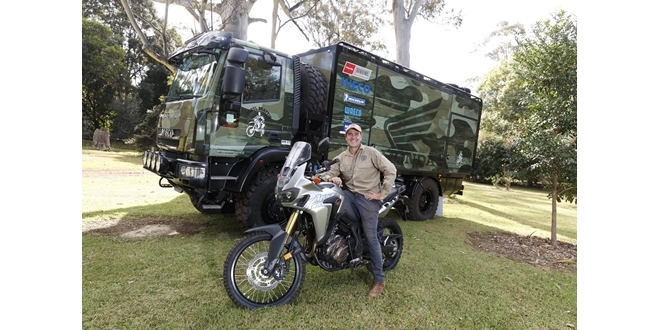 Grand Prix motosiklet şampiyonu Daryl Beattie Avustralyanın en güçlü Ivecosunu yapıyor