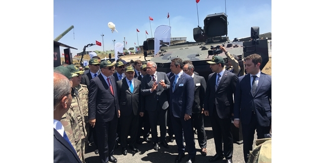 Otokar, EFES Tatbikatı’nda ALTAY ana muharebe tankını sergiledi