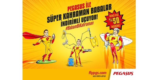 Pegasus, çocuklarının gözünde süper kahraman olan babalara yönelik “Babalar Günü” filmi hazırladı