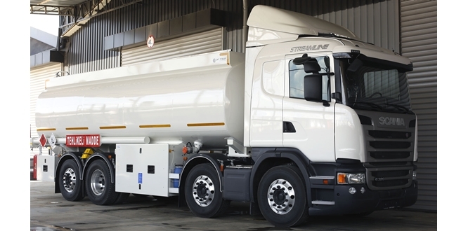 SCANIA’DAN EN HAFİF ADR’Lİ KAMYON