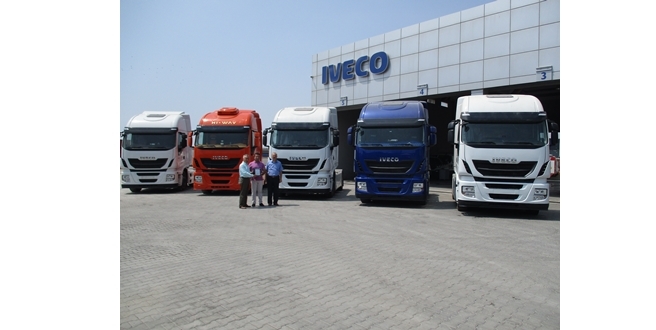 IVECO’DAN ASMİN LOJİSTİK FİRMASINA 5 ADET  IVECO HI-WAY ÇEKİCİ TESLİMATI