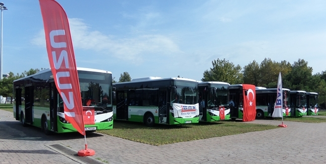 ANADOLU ISUZU BURSA’ya CİTİBUS ve CITIPORT HALK OTOBÜSLERİNİ TESLİM ETTİ