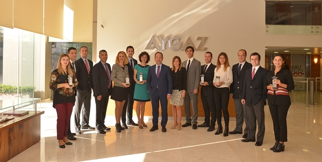 AYGAZ KRİSTAL ELMA 2016’da 6 ÖDÜLE LAYIK GÖRÜLDÜ