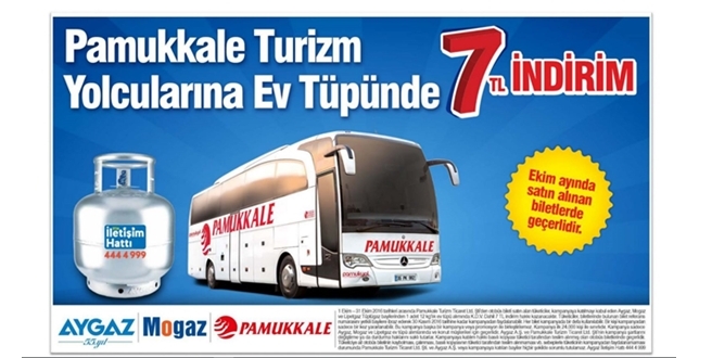 PAMUKKALE TURİZM ve AYGAZ’dan SONBAHAR KAMPANYASI