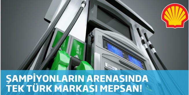 ŞAMPiYONLARIN ARENASINDA TEK TÜRK MARKASI MEPSAN!