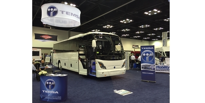 TEMSA, TS 35E aracı ile BusCon Fuarında ilgi odağı oldu