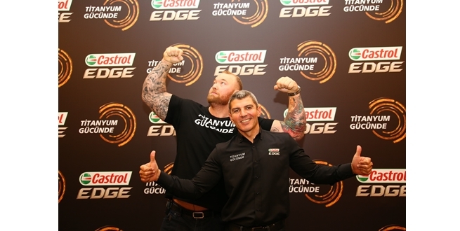 Dünyanın en güçlü adamı ” Dağ” eşliğinde Titanyum Gücündeki “Castrol EDGE SUPERCAR” tanıtıldı