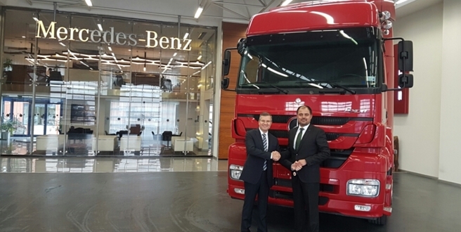 ABC Lojistik 200 adetlik Mercedes-Benz çekici alımını tamamladı