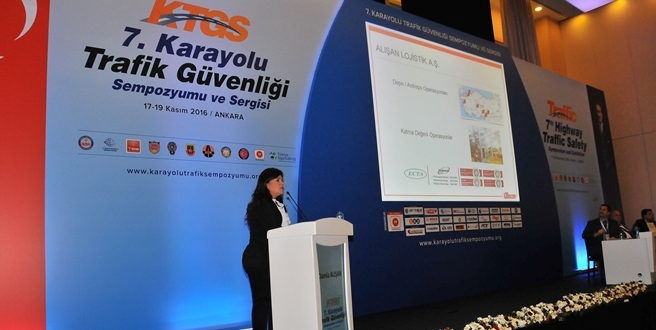 ALIŞAN LOJİSTİK YÖNETİM KURULU BAŞKAN YARDIMCISI DAMLA ALIŞAN, 7. KARAYOLU TRAFİK GÜVENLİĞİ SEMPOZYUMUNA KATILDI