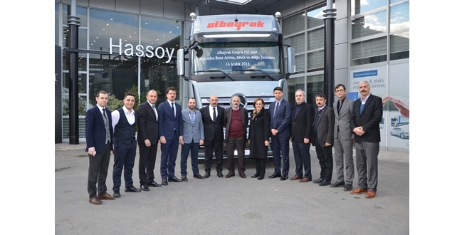 ALBAYRAK GRUBU 151 ADET MERCEDES ARAÇ İLE FİLOSUNU GÜÇLENDİRİYOR