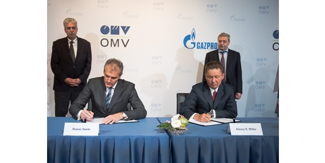 Gazprom ve OMV, Varlık Takası Konusunda  Anlaşma imzaladılar