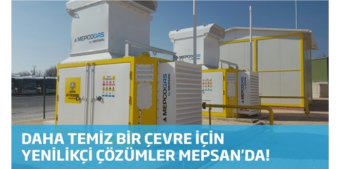 DAHA TEMİZ BİR ÇEVRE İÇİN YENİLİKÇİ ÇÖZÜMLER MEPSAN’da