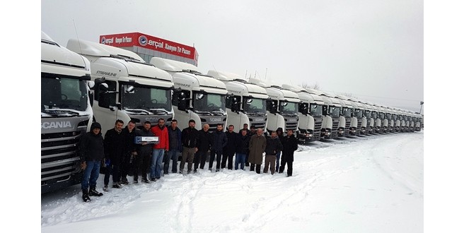 DÜZNAK, FİLOSUNU SCANIA İLE YENİLEDİ