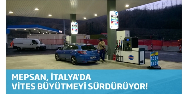 MEPSAN, İTALYA’DA VİTES BÜYÜTMEYİ SÜRDÜRÜYOR!