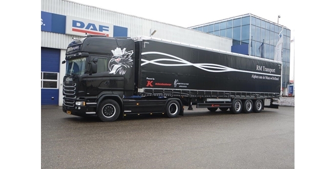 TIRSAN RULO TAŞIYICI HOLLANDA YOLLARINDA