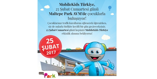 Mercedes-Benz Türk’ün MobileKids Trafik Eğitim Projesi,  Maltepe AVM’de çocuklarla buluşuyor