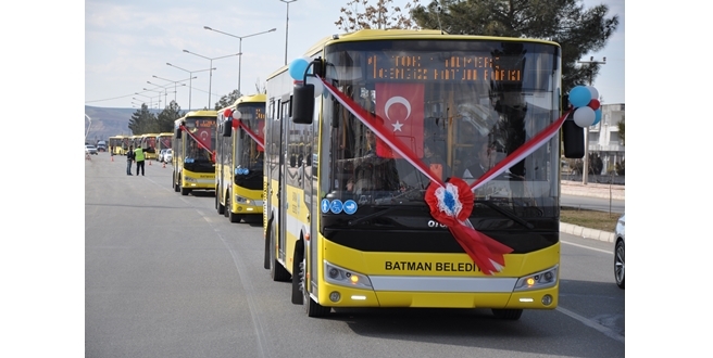 Otokar’dan Batman Belediyesine 24 adetlik teslimat