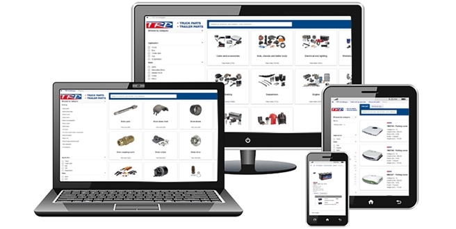 Yeni PACCAR Parts TRP eKataloğu: 70.000 parça servisten sadece birkaç tık ötede.