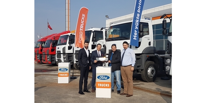 Ateş İnşaat, filosuna 10 yeni Ford Trucks ekledi