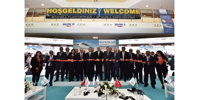 Dünya demiryolu sektörünün uluslararası zirvesi “Eurasia Rail 2017” fuarı açıldı!