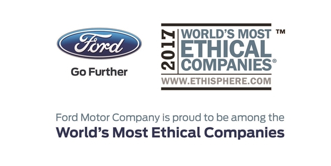 Ford, üst üste 8. kez ‘Dünyanın en etik şirketleri’ arasında