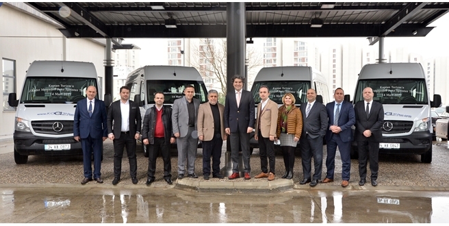 Kaptan Turizm, filosunu  23 adet Mercedes-Benz Sprinter ile güçlendirdi
