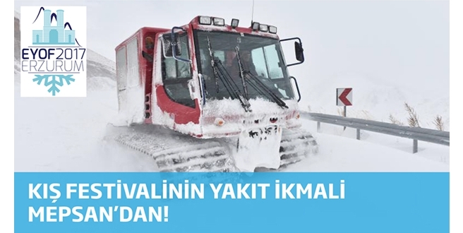 KIŞ FESTİVALİNİN YAKIT İKMALİ MEPSAN’DAN!