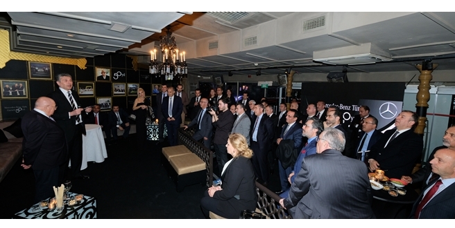Mercedes-Benz Türk 50. yıl dönümünü bayileriyle birlikte kutladı