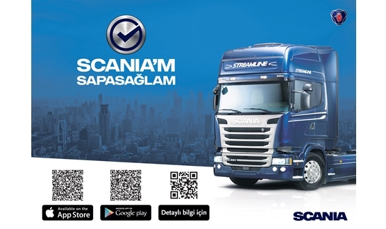 “SCANIA’M SAPASAĞLAM” İLE TÜM SCANIALAR SAPASAĞLAM