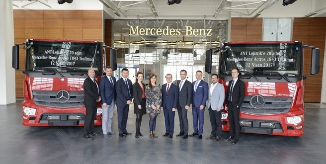 ANT Lojistik tercihini Mercedes-Benz Actros’dan yana kullandı