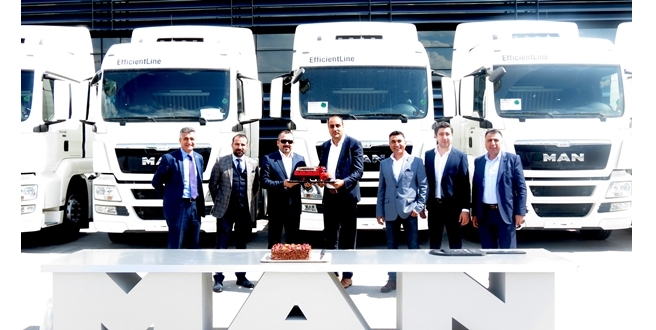 Cacimler İnşaat filosu 12 MAN TGS 18.400 EfficientLine retaderli çekici ile güçlendirdi…