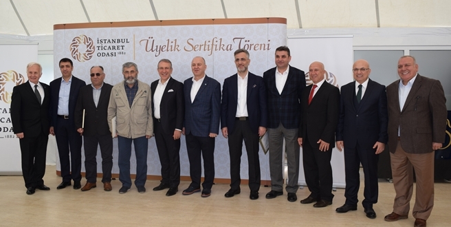 İTO ve İSTAB üyeleri sertifikalarını aldı